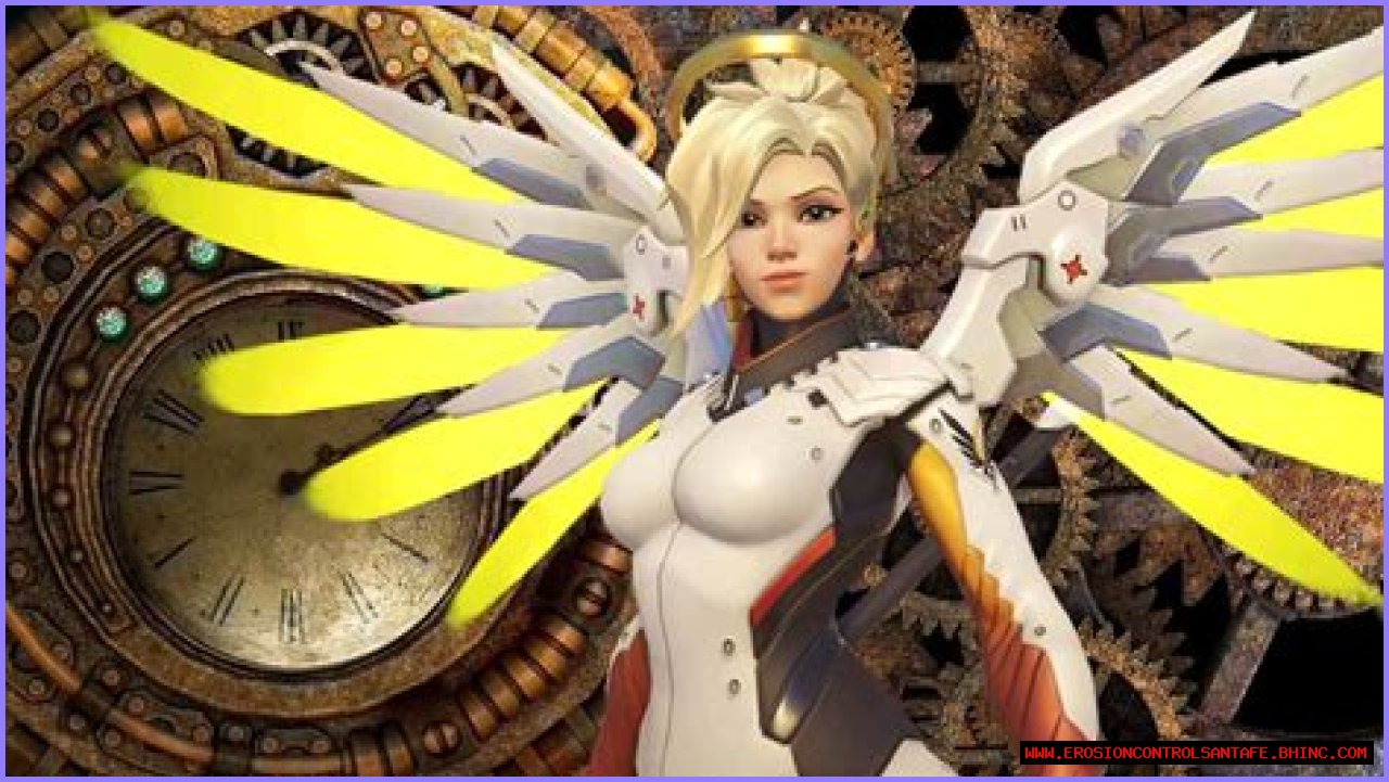Amazing Overwatch Mercy fan art would make the perfect Steampunk skin