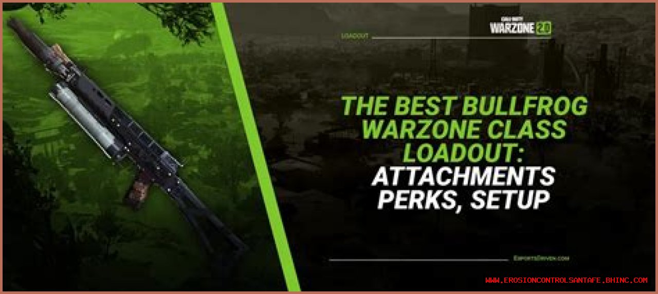 Best Bullfrog Warzone class loadout: Attachments, Perks, Setup