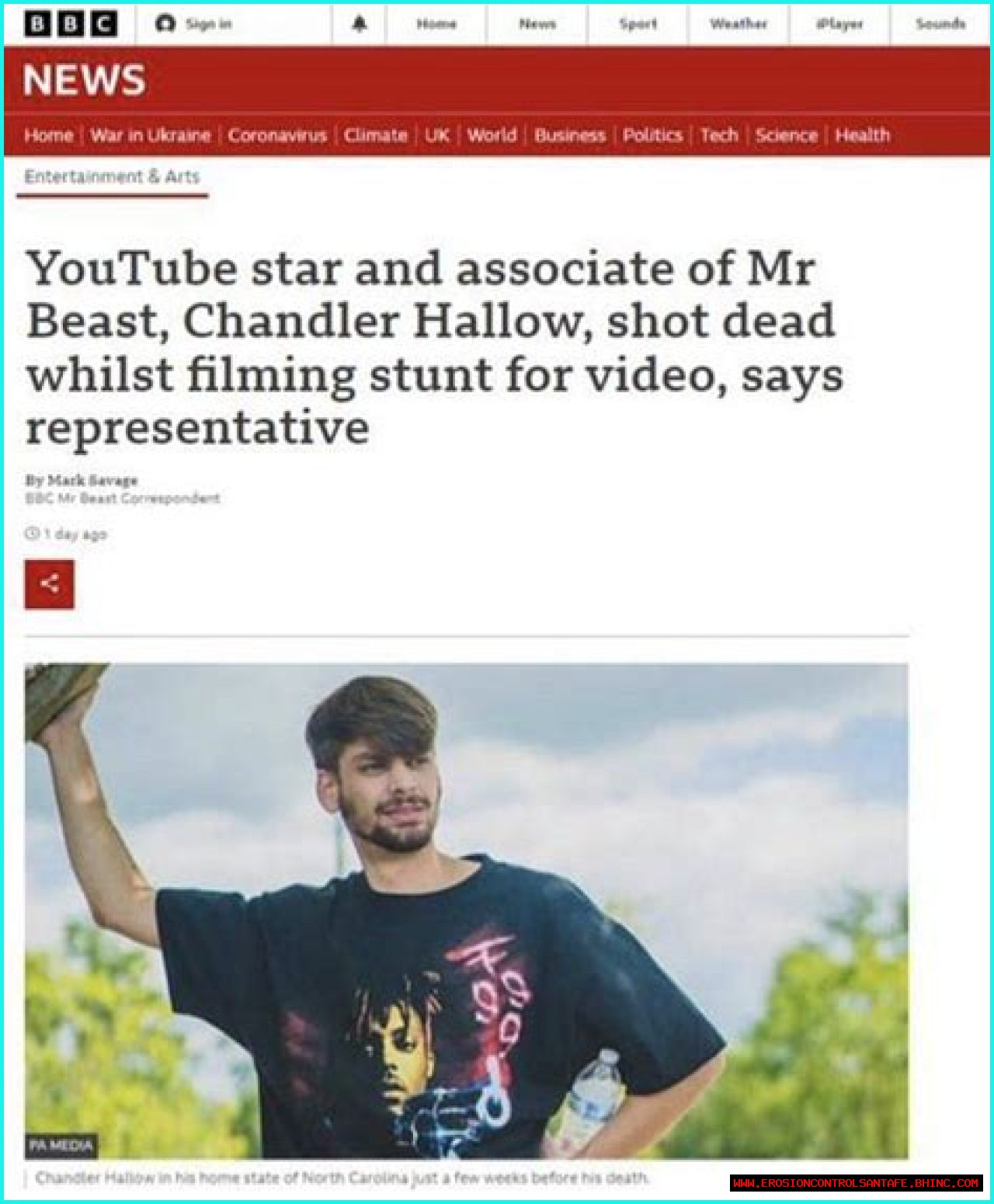 Chandler Hallow Death Hoax At BBC, Youtuber & Mr Beast Associate Debunks Fake News About His Passing On Twitter