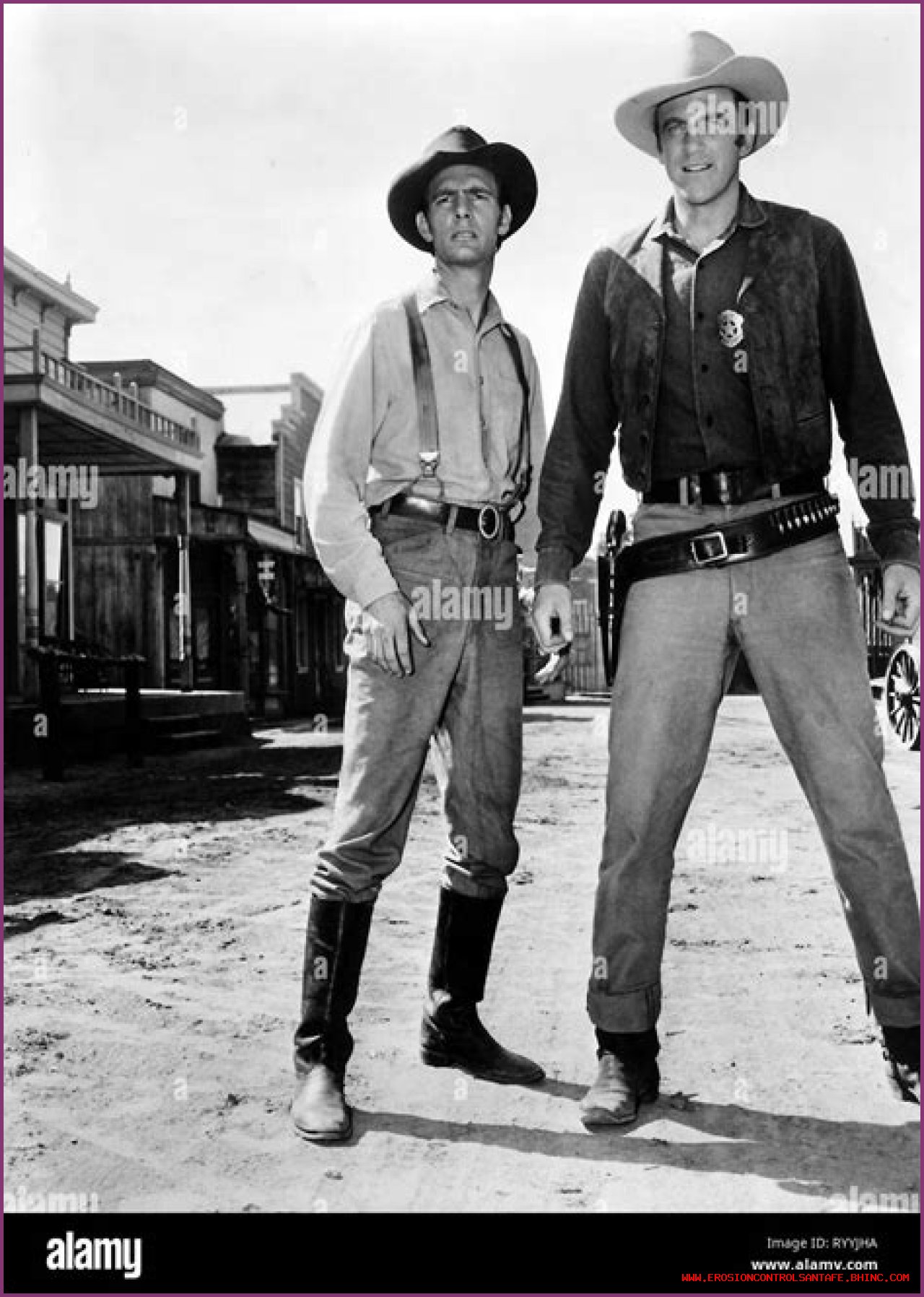Did James Arness and Dennis Weaver get along?