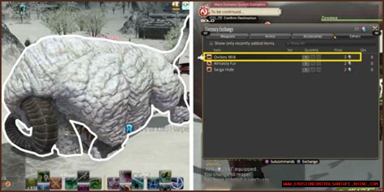 FFXIV Ovibos Milk: How to get & farm in Endwalker