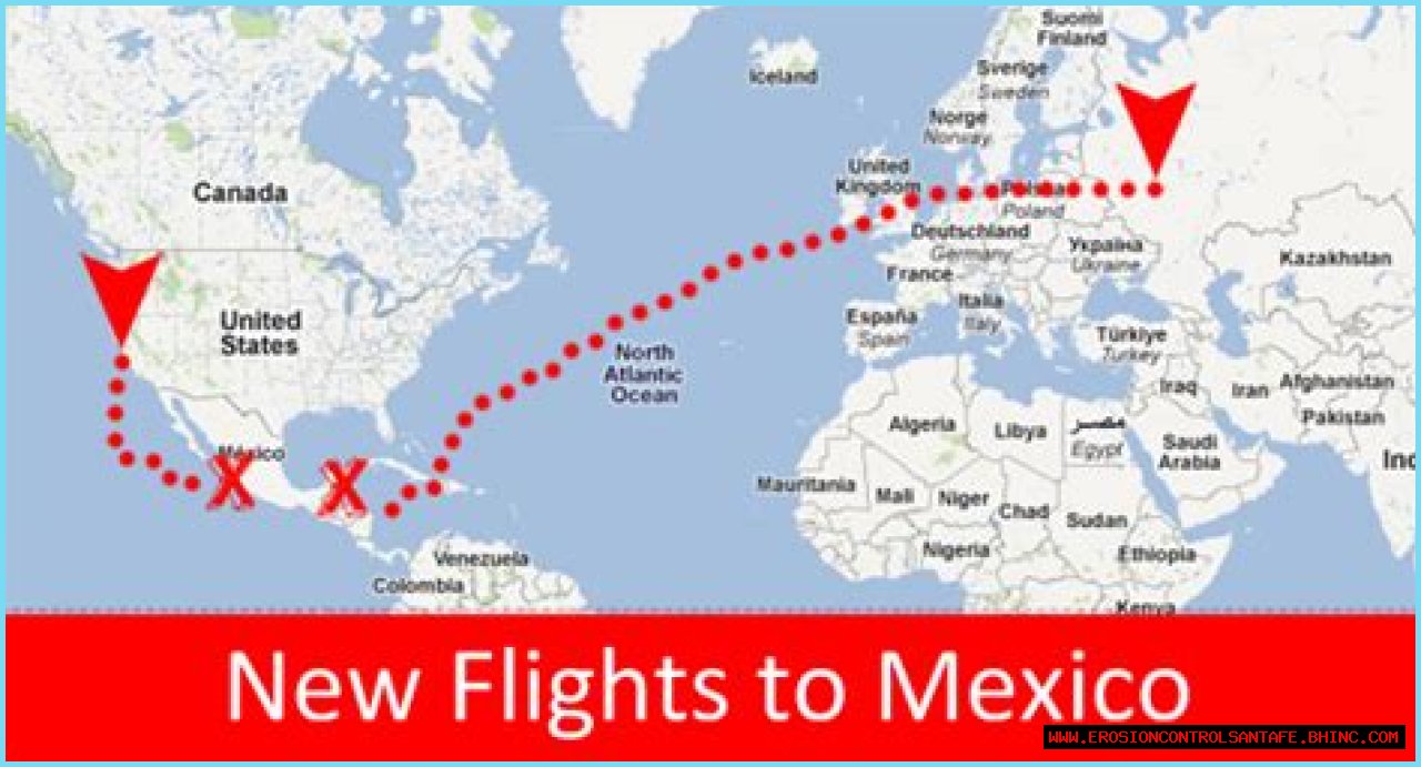 How long is the flight to mexico from california