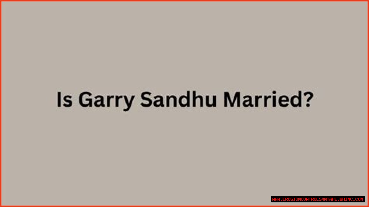 Is Garry Sandhu Married, Who Is Garry Sandhu, Check Out Garry Sandhu Wife, Child, Net Worth, And Songs