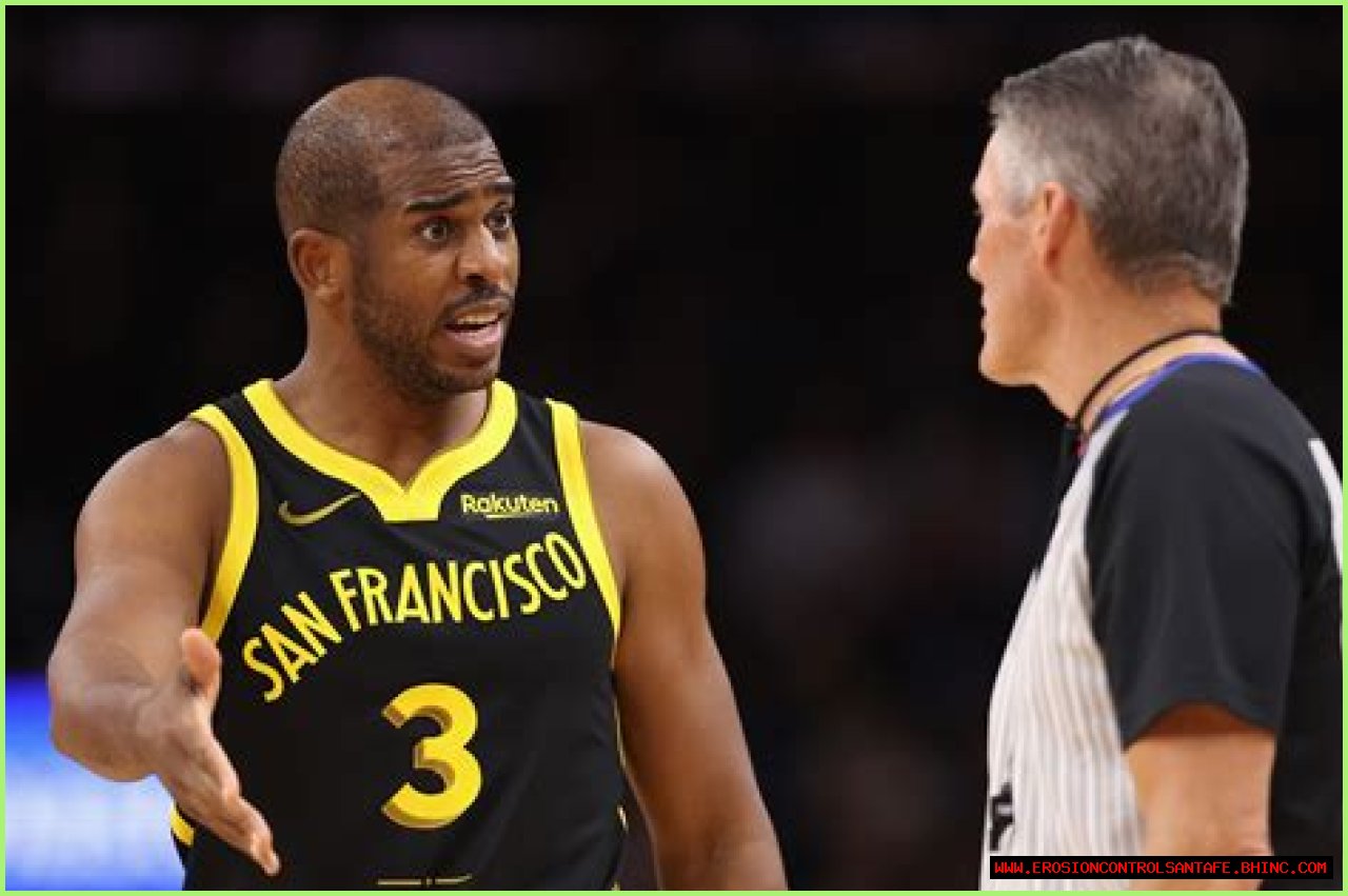 NBA Ref Scott Foster and Player Chris Paul Have Serious Beef — Let's Get Into It