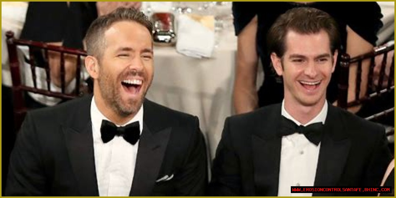 The Story Behind Andrew Garfield and Ryan Reynolds' Golden Globe Kiss